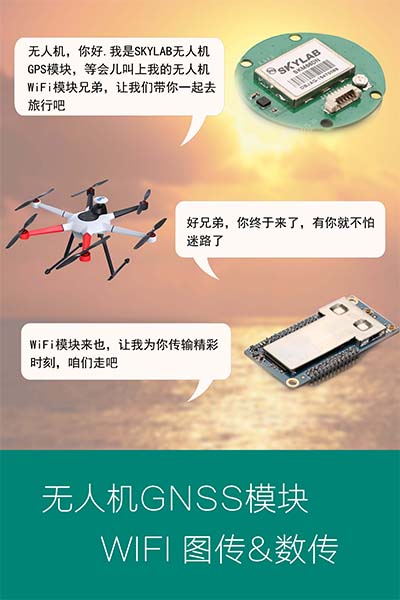 无人机GPS模块、WiFi模块